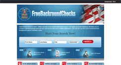 Desktop Screenshot of freebackgroundchecks.org